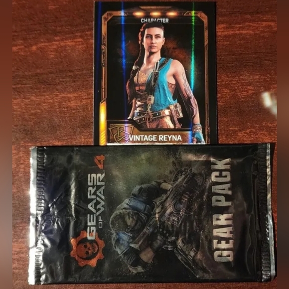 RARE Gears 4 Booster Packs (OPENED) - Picture 10 of 11